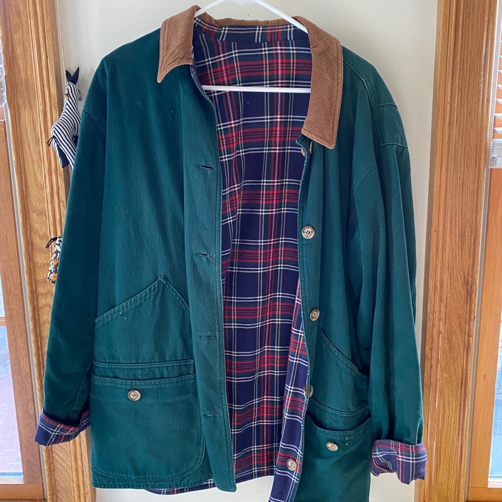 Vintage Flannel Lined Jacket